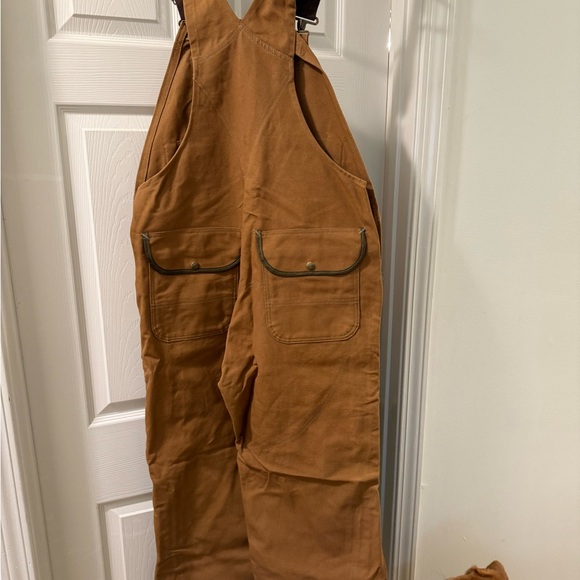 Carhartt Canvas Hunting Brush Overalls (Double Knee/Leg) Size 36x30 - Picture 2 of 3
